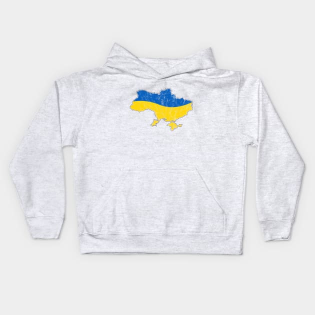 Ukraine. No War. Peace Kids Hoodie by Hub Design